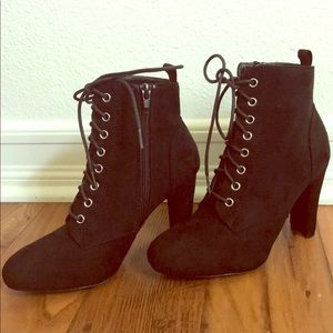 Black boot heels